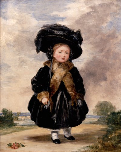 Princess Victoria Aged Four by Stephan Poyntz Denning